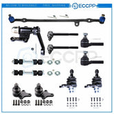 12pcs For 1989-1995 Toyota Pickup RWD Front Tie Rod Ends Center Link Ball Joints 6B93BC-57