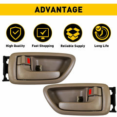 Interior Door Handle Fit Toyota Sequoia 2001-2007 Front / Rear Right / Left Set 6B93BC-57