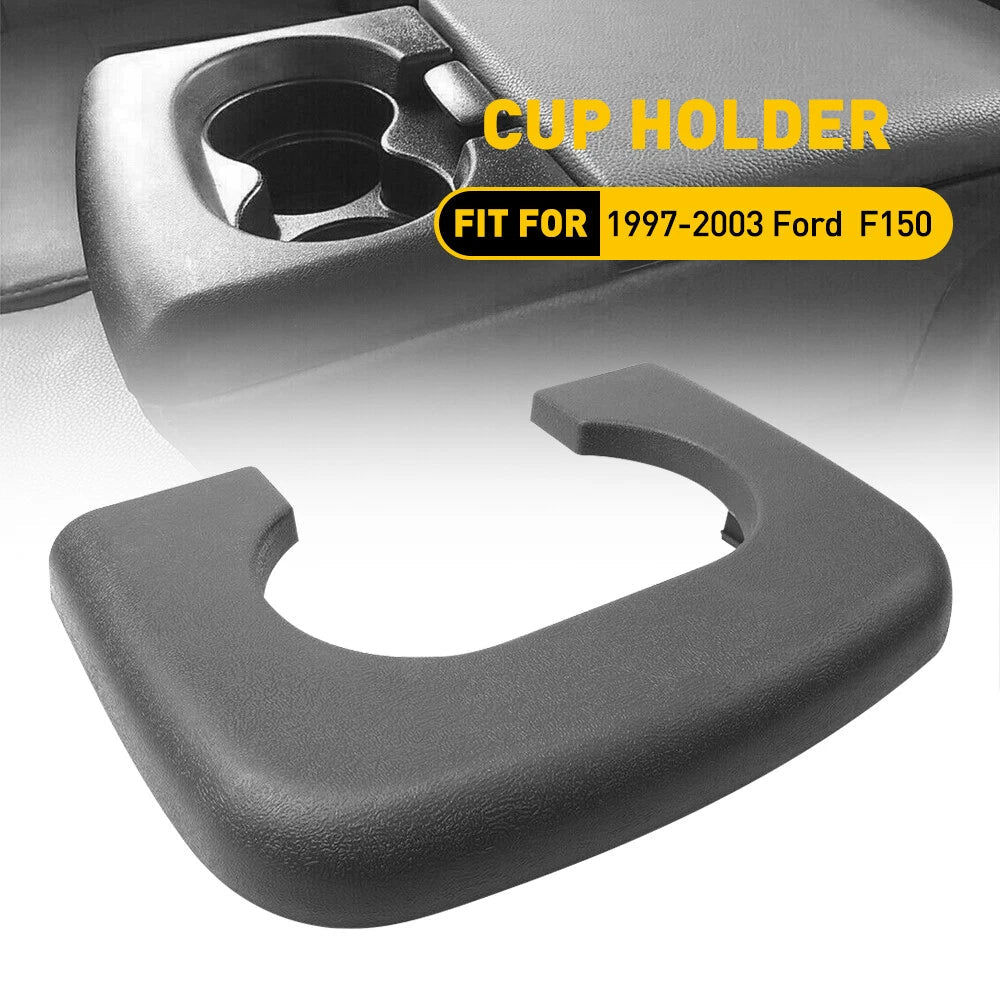 Fits Ford F150 1997-03 Center Console Cup Pad Holder Replacement Dark Grey Gray 6B93BC-57