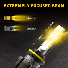 880 892 LED Fog Light Bulbs DRL Low Foglight Beam Day Running Light Amber 2000LM 6B93BC-57