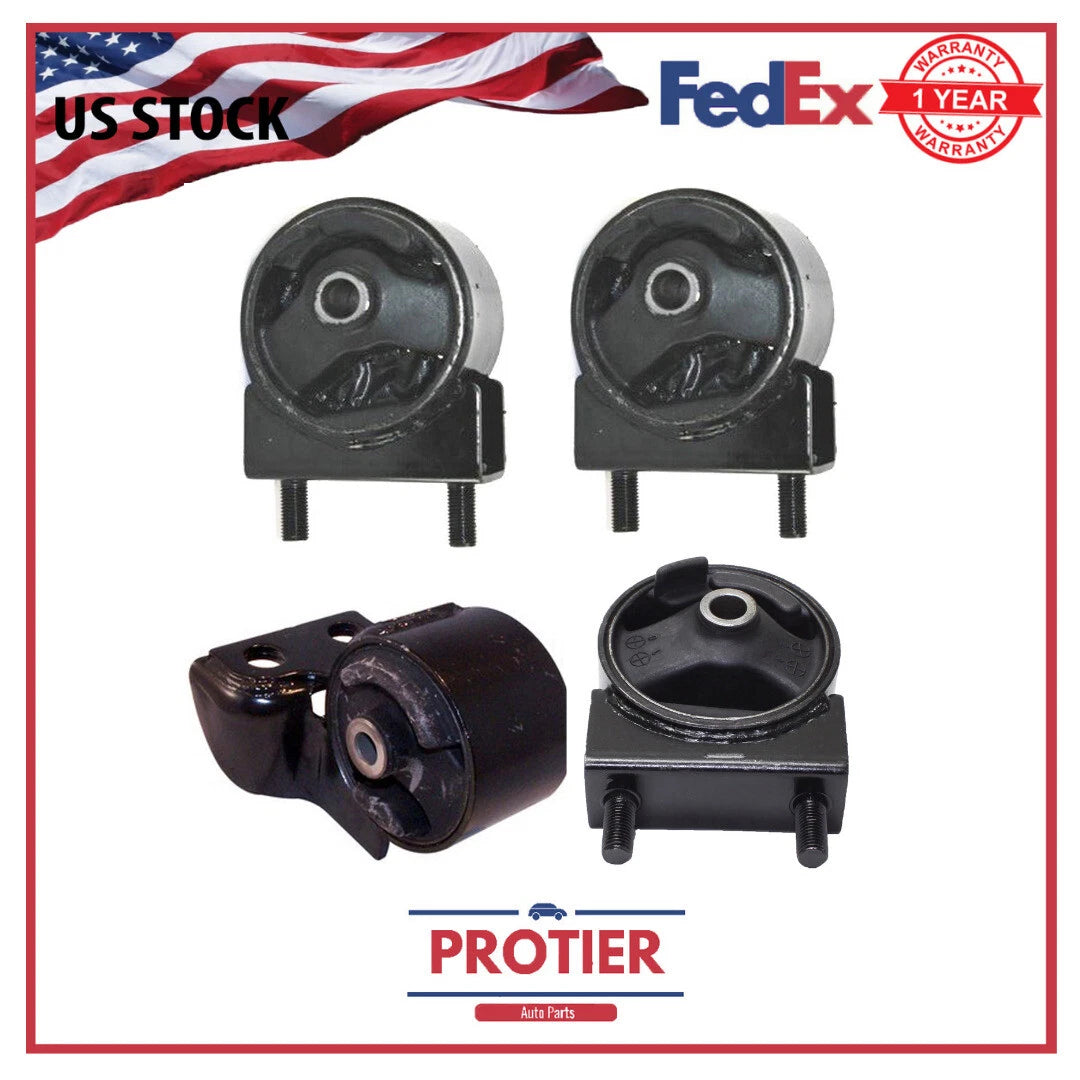 Engine & Trans Mount Set 4PCS for Kia Passenger Car Rio L4 1.6l 1594cc 2003-2005 6B93BC-57