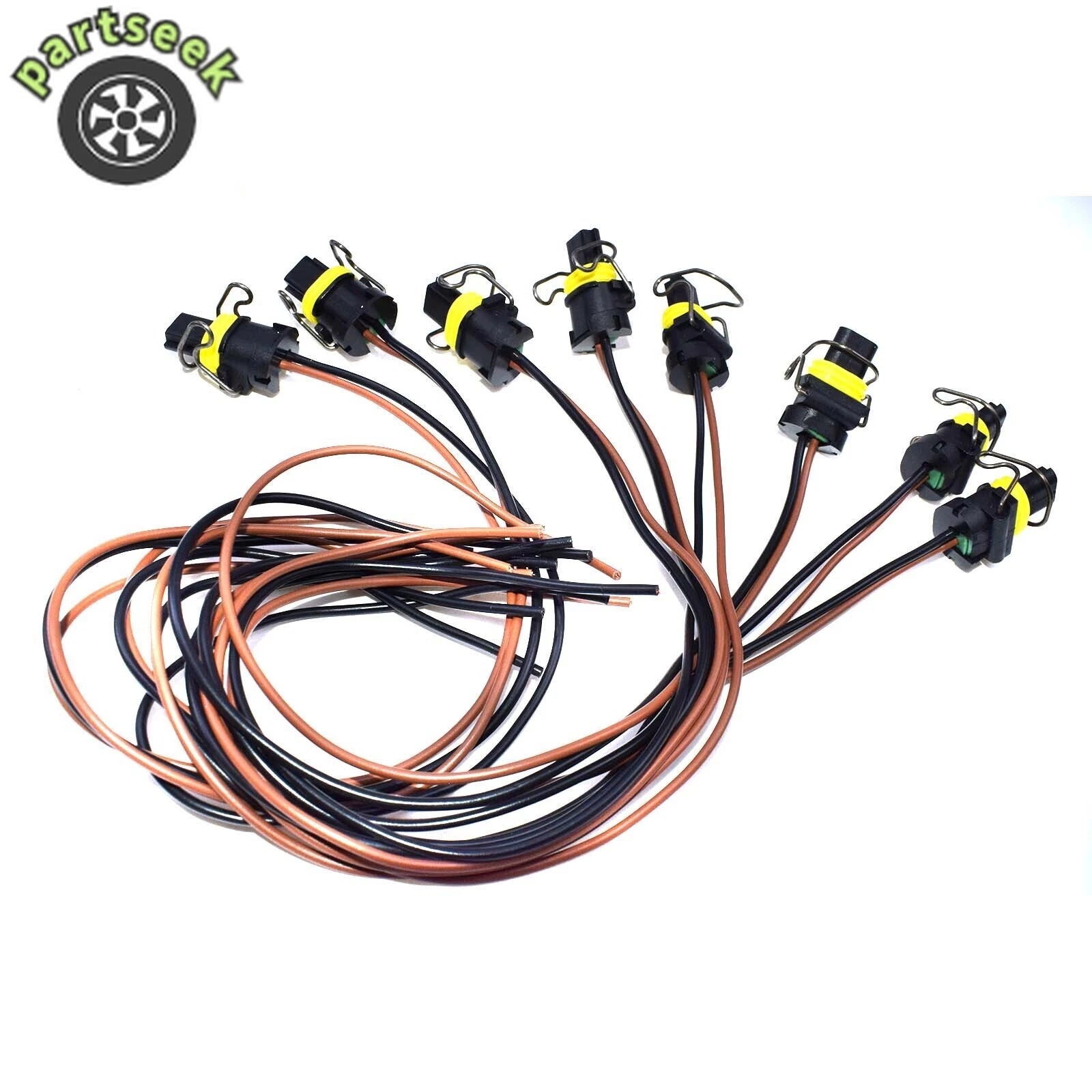 8X For Ford Powerstroke 6.0L/6.7L/7.3L F250 F350 F450 F550 Pigtail VGT Solenoid 6B93BC-57