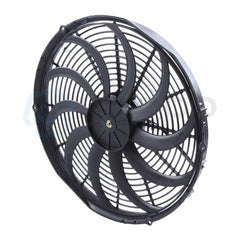 Condenser Radiator Cooling Fan Universal 16" Inch For 1999 2000-2017 Ford F-350 6B93BC-57