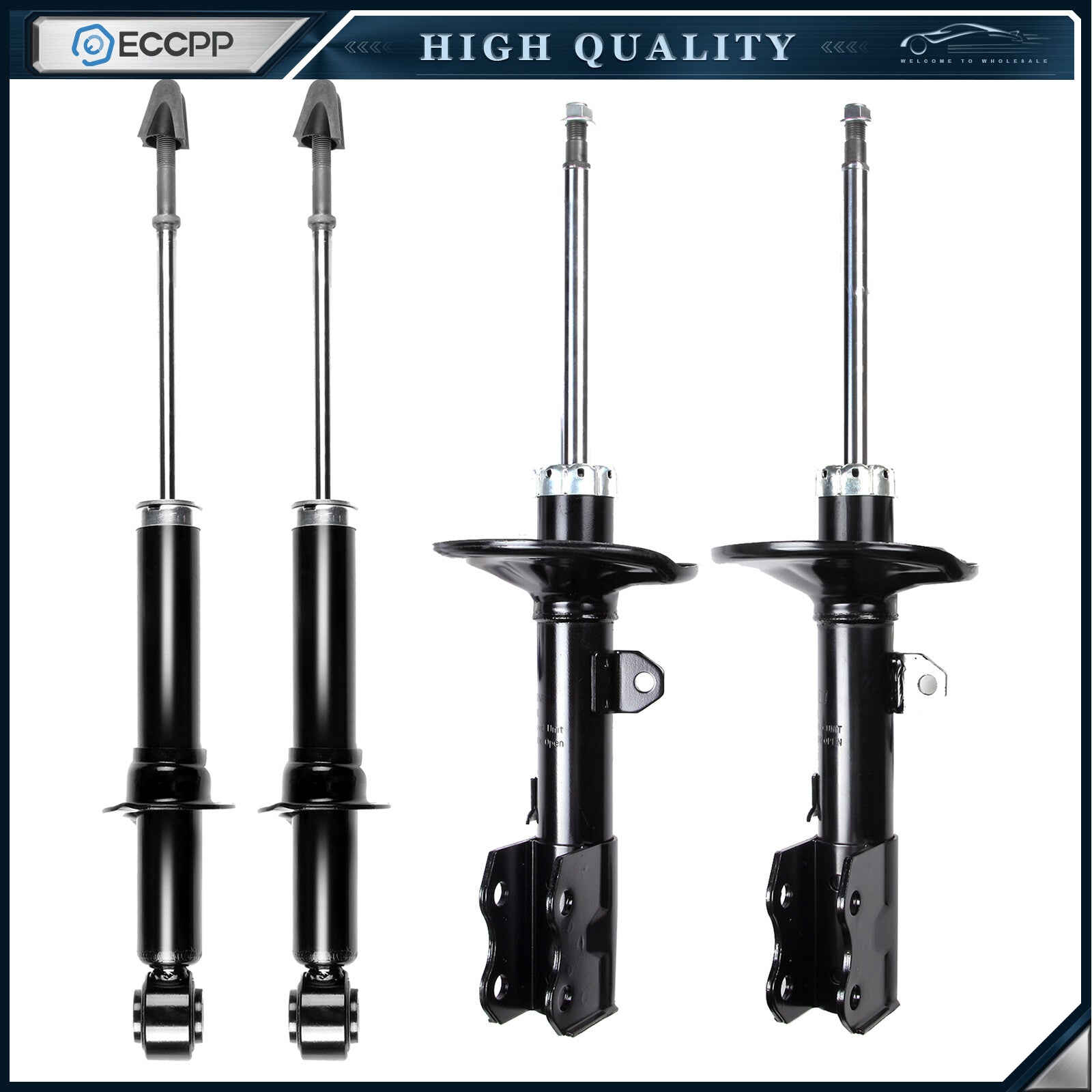 Front Rear Struts Shocks For 2004 2005 2006 2007 2008 2009 Toyota Prius 6B93BC-57