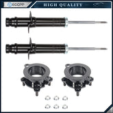 2" Front Leveling Kit & Front Shocks Struts For Chevrolet Trailblazer GMC Envoy KOEEP