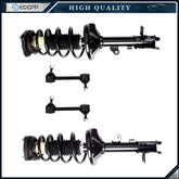 4pc Rear Complete Struts Sway Bar Links Kit for 2001-2006 Hyundai Elantra 6B93BC-57