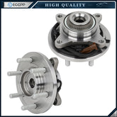 2Pc Wheel Hub Bearings Assembly Front 4WD For 2015 2016 2017 Ford F-150 F150 4x4 KOEEP