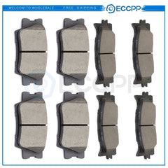 Front Rear Ceramic Brake Pads For Lexus ES300h Lexus ES350 Toyota Camry Avalon 6B93BC-57