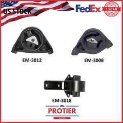 Engine & Trans Mount Set for 1999-2004 Jeep Grand Cherokee 4.7L RWD 3PCS 6B93BC-57