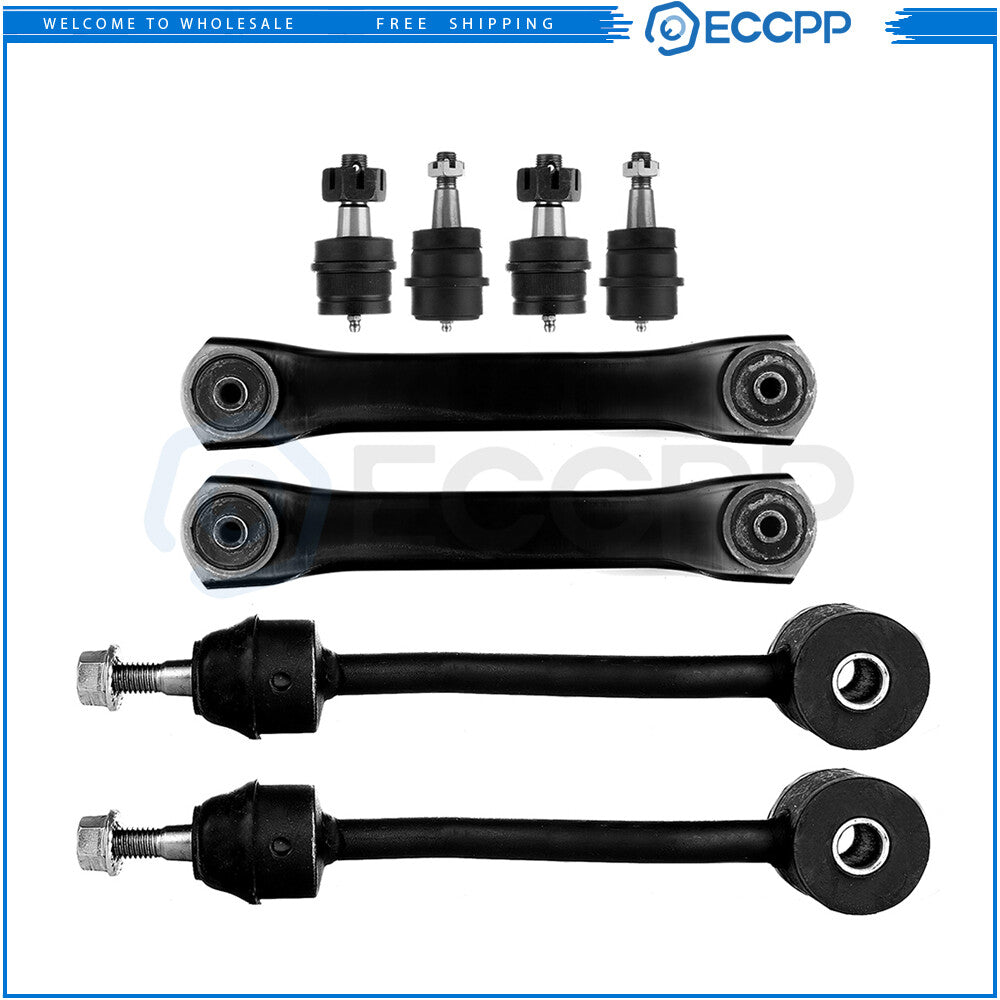 Front Lower Control Arm Ball Joint Sway Bar Suspension Kit For 1997-2006 Jeep TJ KOEEP
