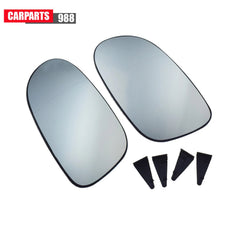 Pair Heated Mirror Glass with Backing For Mercedes SLK320 CLK55 SLK230 SL500 6B93BC-57