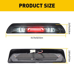 For 2007-2018 Toyota Tundra 3rd Third Brake Light LED Smoke Rear Tail Cargo Lamp 6B93BC-57