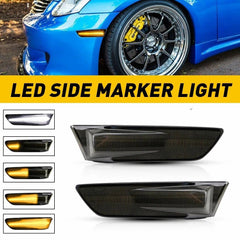 Switchback Sequential Turn Signal Side Marker Light For 03-07 Infiniti G35 Coupe 6B93BC-57