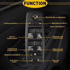 Driver Power Window Mirror Control Switch For Chrysler 300 Pacifica Charger EOA 6B93BC-57