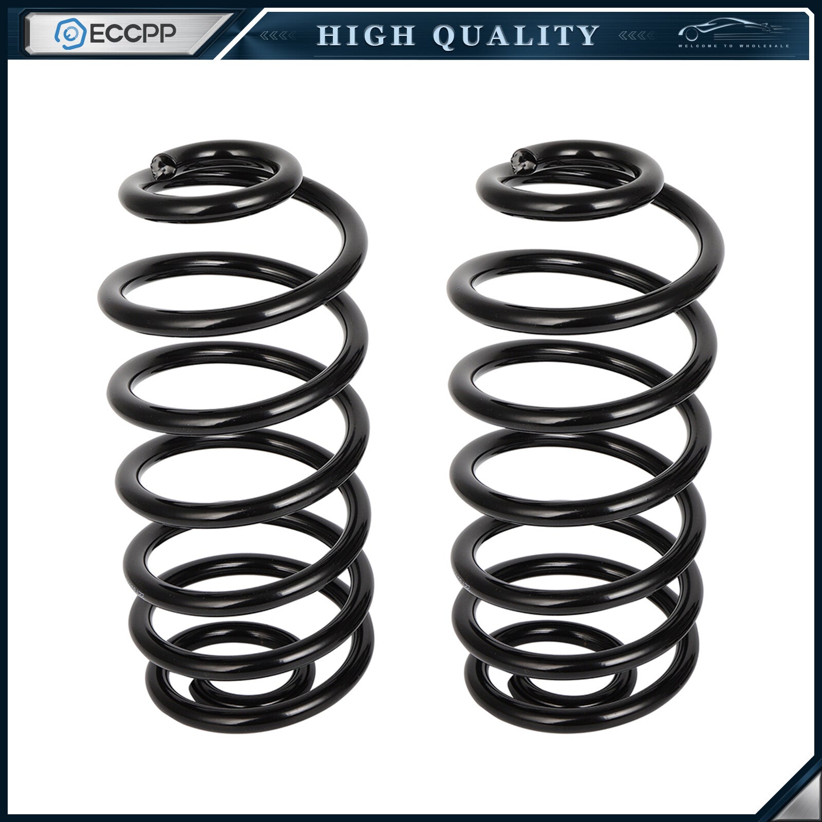 2x Rear Coil Springs for Pontiac G6 2005-2010 Chevrolet Malibu 2006 Left & Right 6B93BC-57