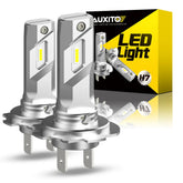 2x H7 LED Headlight Bulb Kit High Low Beam 40000LM Super Bright 6500K White E4 A 6B93BC-57