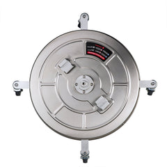 24" Pressure Washer Surface Cleaner 4000 PSI w/ Handles & Wheels Quick Connect 6B93BC-57