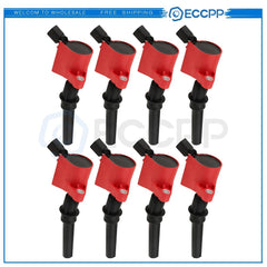 8 Pcs Ignition Coils For Ford Expedition F-150 4.6L 5.4L 2000 2001 2002-2004 6B93BC-57