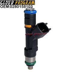 0280158103 Set of 4 Fuel Injectors For FoMoCo 2006-2012 Mazda 3 2.0L 6B93BC-57