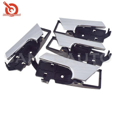 Left Right Inside Door Handles Chrome for 2007-2011 Chevrolet Aveo 2009-11 Aveo5 6B93BC-57
