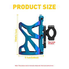 For ATV Bike Motorcycle Handlebar Cup Holder Mount Beverage Drink Water Bottle A 6B93BC-57