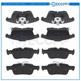 Front Rear Ceramic Brake Pads For 2013 2014 2015 2016 Ford Fusion Lincoln MKZ 6B93BC-57