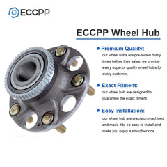 1Pc Wheel Hub Bearing Rear Fits Honda Accord 2003-2007 Acura TL 2004-2008 w/ ABS 6B93BC-57