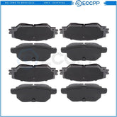 Front And Rear Ceramic Pads Kit For 2009-2011 2014-2019 Toyota for Corolla KOEEP
