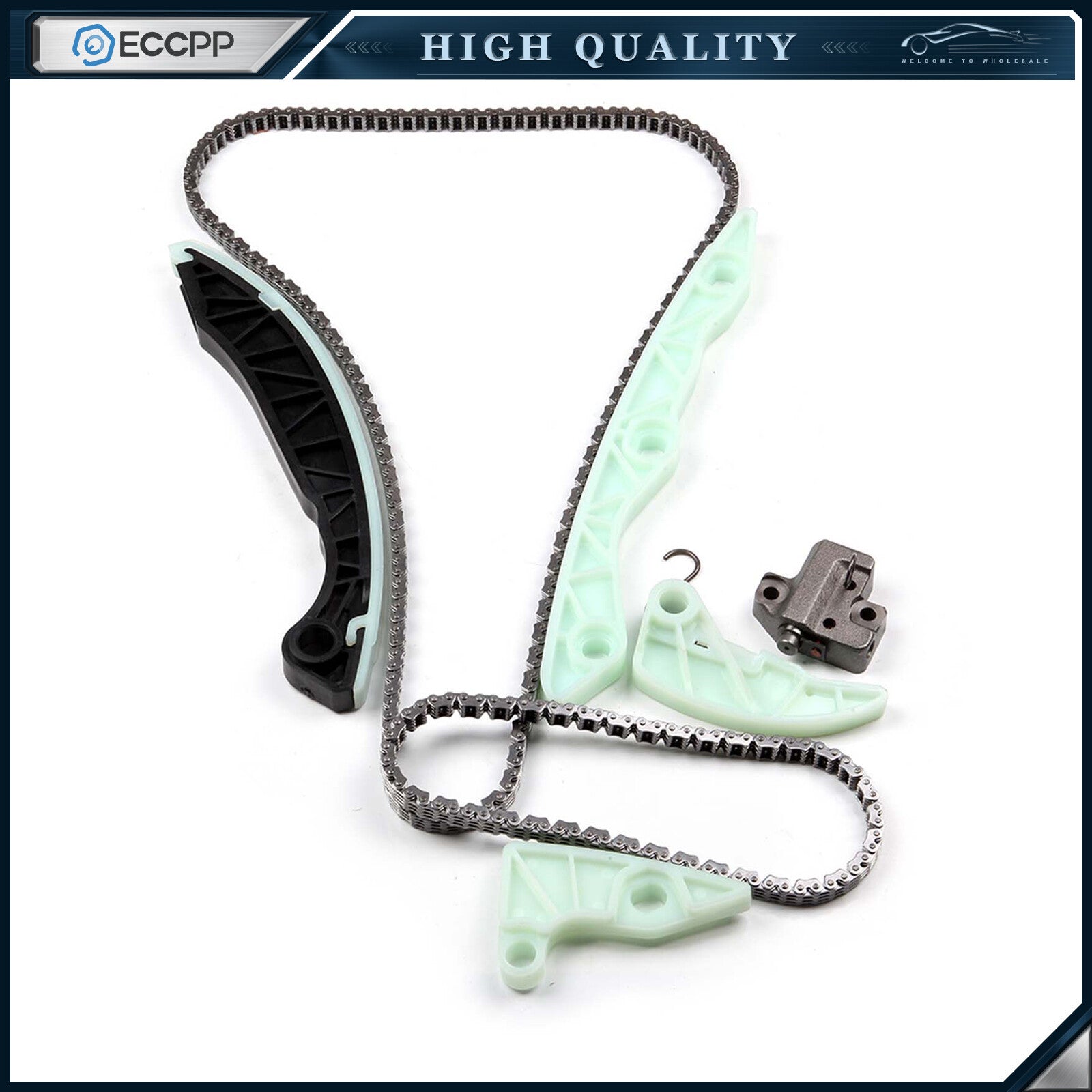 Engine Timing Chain Kit For 2010-2013 Hyundai Genesis Coupe 2.0T 2.0L 6B93BC-57