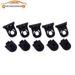 10PCS Front Bumper Fender Liner& Pin Hold Set For 2018-2021 Toyota Camry Corolla 6B93BC-57