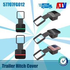 2" Car Tow Rear Receiver Plug Trailer Hitch TPU Dust Cap Fits Toyota Ford Jeep