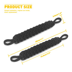 For Jeep Wrangler JK/YJ/TJ 1 Car Pair Door Limiting Straps Belt Set Accessories 6B93BC-57
