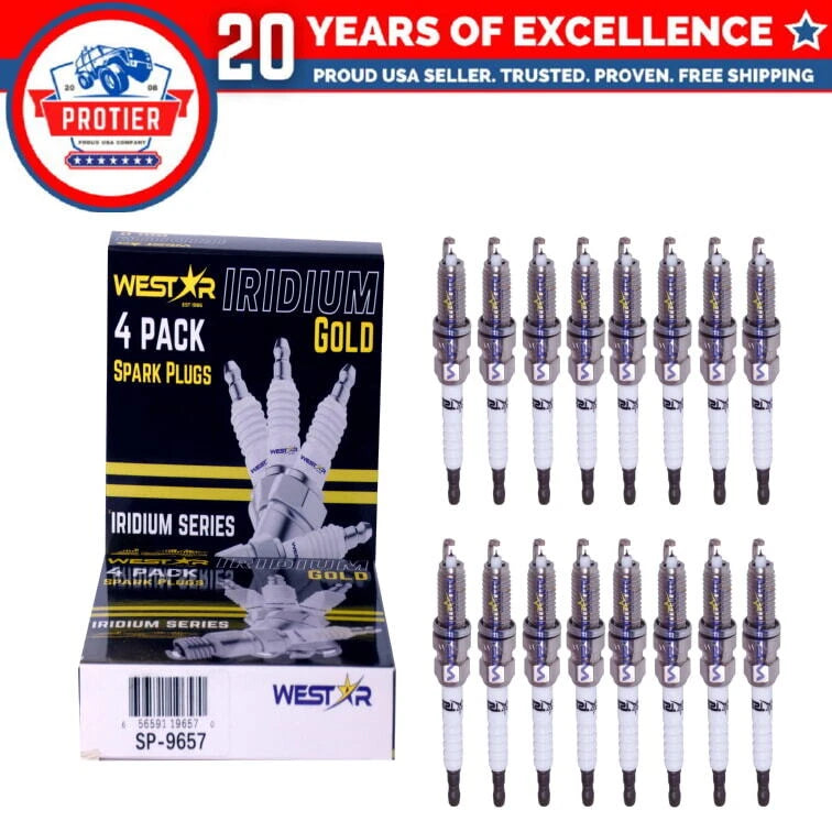 16x spark plugs iridium 90919-01210 SP-9657 SK20R11 3297 fits Toyota Camry 6B93BC-57