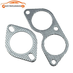 2pcs Exhaust Gasket Flange Cylinder Head Gasket Kit for Lexus IS300 6B93BC-57