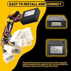 For Toyota Car Stereo Radio Power Harness Cable Wire Adapter Support JBL AMP US 6B93BC-57