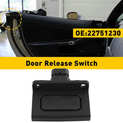 For 2005-2013 C6 Corvette GM Exterior Door Release Switch Pad 22751230 Black EOA 6B93BC-57