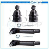 4pc Front Ball Joint Tie Rod End Kit For Ford Thunderbird & Mercury Cougar