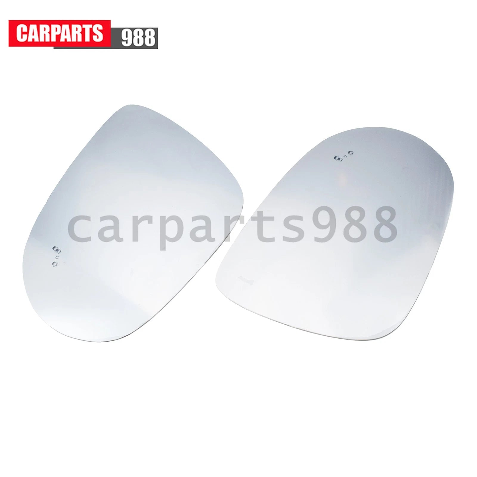 2Pcs Heated Door Mirror Glass Left Right For Kia Sorento 2016-2020 87611-C6020 6B93BC-57