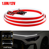 70" Start Up Dynamic Scan LED DRL Hood Light Strip For Dodge Ram 1500 2500 EOA 6B93BC-57