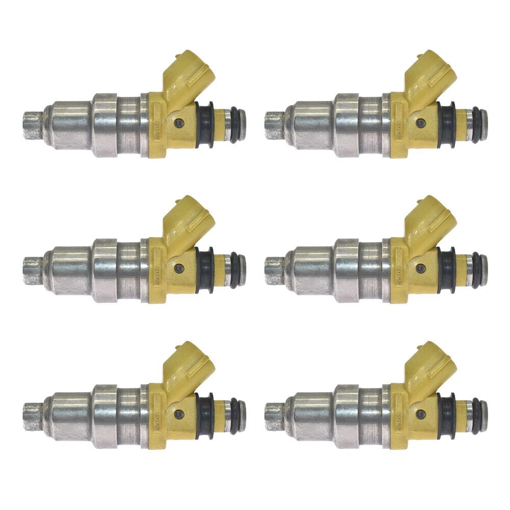 6x Fuel Injector 23209-70040 23250-70040 for Toyota Supra 3.0L 1986-1988 6B93BC-57