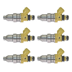 6x Fuel Injector 23209-70040 23250-70040 for Toyota Supra 3.0L 1986-1988 6B93BC-57