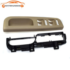 2PCS Beige Door Grab Handle Cover 1J1867179A for VW Golf Jetta Bora 6B93BC-57