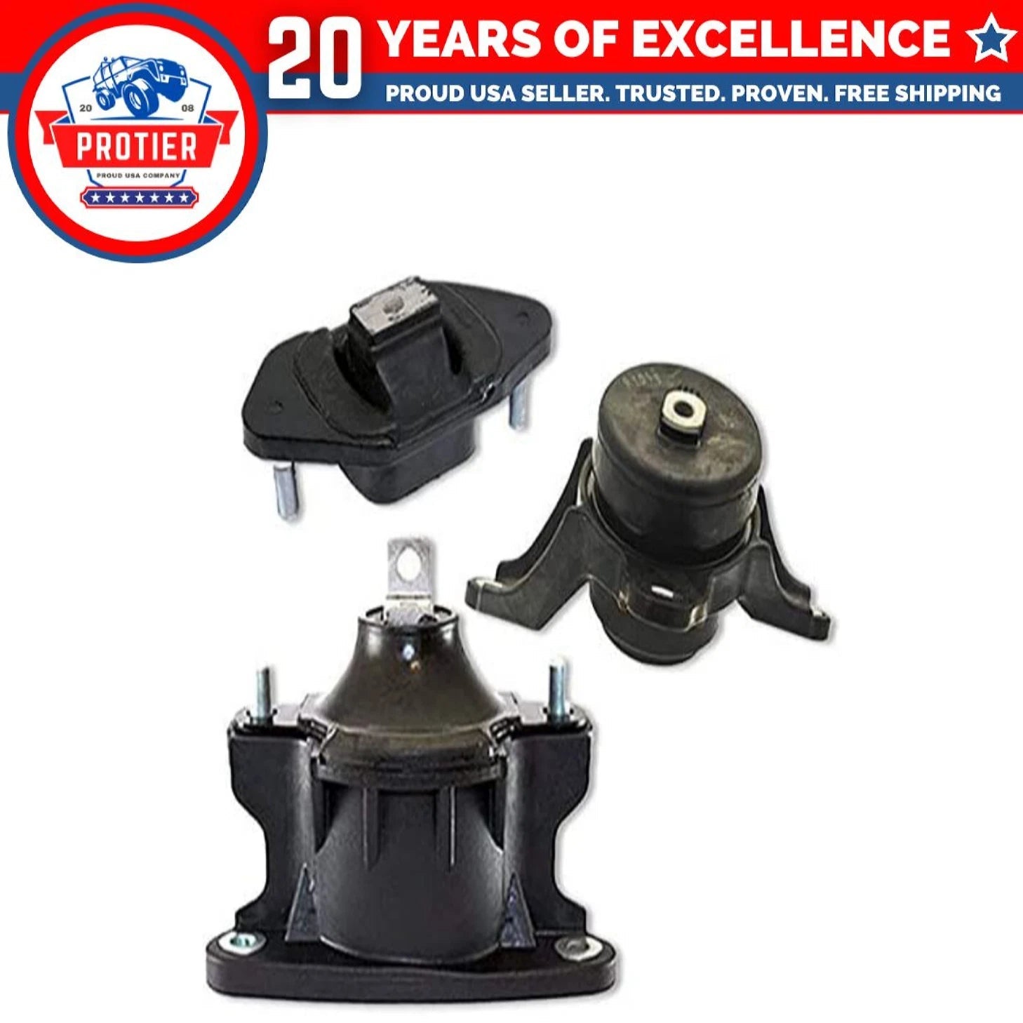 Fits 2008-2012 Honda Accord/2009-2013 Acura TSX 2.4L MANUAL Front Motor&2 Trans 6B93BC-57