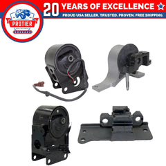 Motor & Trans Mount 4PCS Set for 2003-2007 Nissan Murano 3.5L 2WD w/ Sensor 6B93BC-57