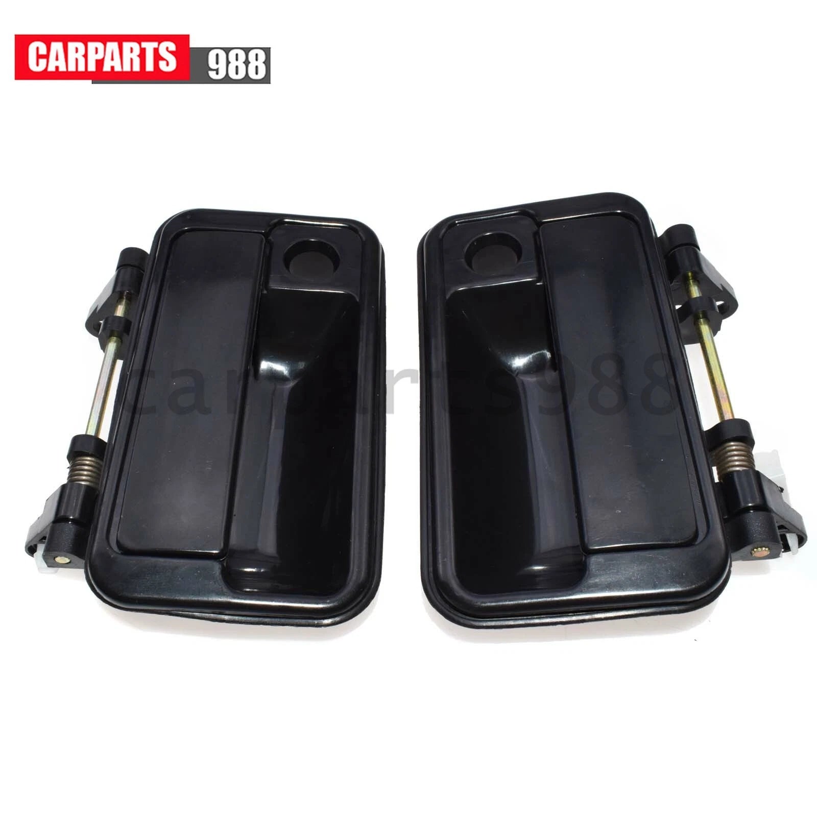 Exterior Door Handle Front Left Right Black For 1989-1994 Geo Metro Suzuki Swift 6B93BC-57