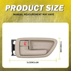 4x Interior Door Handles For 2004-06 Toyota Tundra Pickup Crew Cab Only Beige EA 6B93BC-57