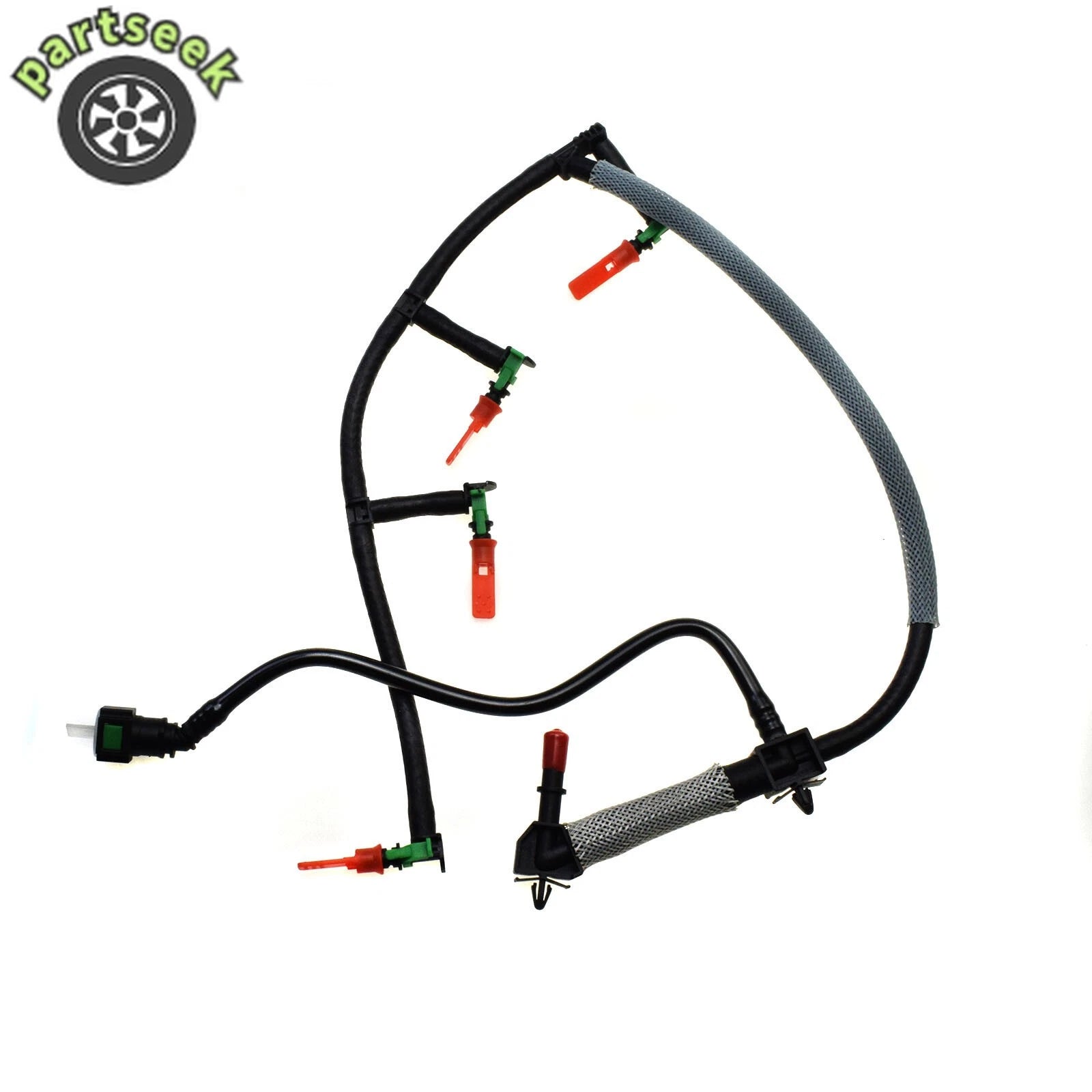Fuel Return Hose Line Injector Leak Off Pipe For Ford Transit MK7 MK8 2.2 RWD 6B93BC-57