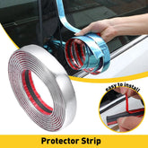 1x Chrome 3/4" Trim Molding Strip Decoration Car Body Door Side Protector 16ft 6B93BC-57
