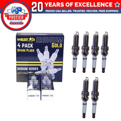 6x spark plugs laser iridium SP-9650 9029 22401-JA01B compatible with Nissan 6B93BC-57
