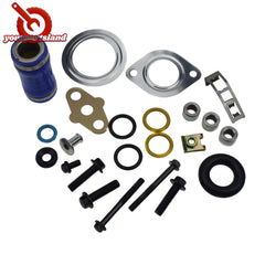 For 2003-2010 Ford Powerstroke Diesel 6.0L Intake Manifold Gasket Set Blue Hose 6B93BC-57